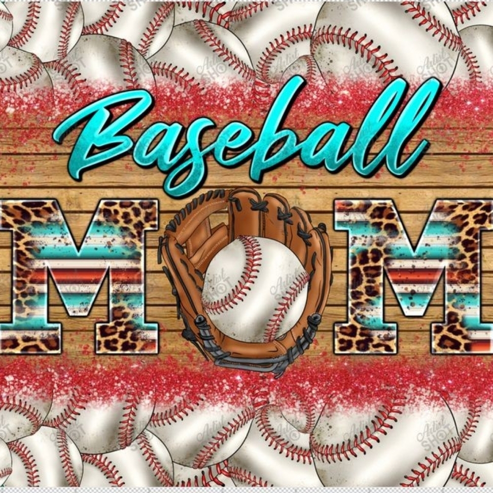 Baseball Mom 20 Oz Skinny Tumbler